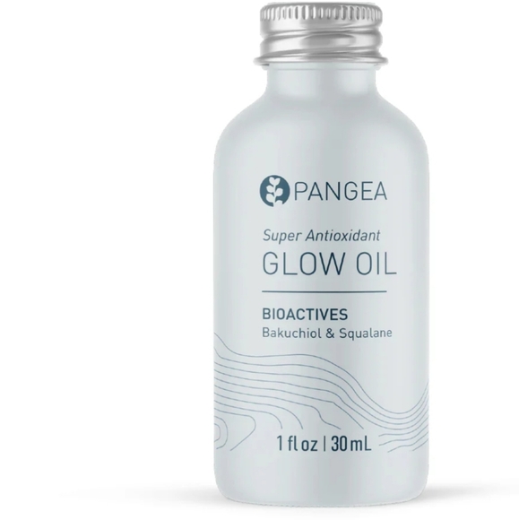 Pangea Super Antioxidant GLOW OIL 1 OZ Organic Bakuchol & Squalane - Picture 1 of 10